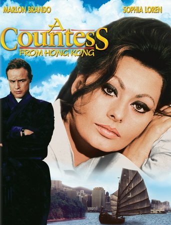 A Countess from Hong Kong, Marlon Brando,Sophia Loren,Sydney Chaplin,Margaret Rutherford,Tippi Hedren,Patrick Cargill,Michael Medwin,Oliver Johnston,John Paul,Angela Scoular