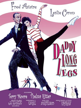 Daddy Long Legs, Fred Astaire,Leslie Caron,Terry Moore,Thelma Ritter,Fred Clark,Charlotte Austin,Larry Keating,Kathryn Givney,Kelly Brown,Sara Shane