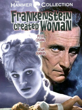 Frankenstein Created Woman, Susan Denberg,Robert Morris,Peter Cushing,Thorley Walters,Peter Blythe,Barry Warren,Derek Fowlds,Alan MacNaughtan,Peter Madden,Stuart Middleton