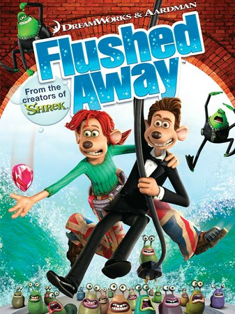 Flushed Away, Хью Джекман,Paul Shardlow,Conrad Vernon,Joshua Silk,Ashleigh-Louis Elliot,Ashleigh Ludwig,Christopher Knights,Emma Tate,Sam Fell,David Bowers
