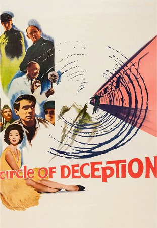 Circle of Deception, Bradford Dillman,Suzy Parker,Harry Andrews,Paul Rogers,John Welsh,Robert Stephens,A.J. Brown,Martin Boddey,Charles Lloyd Pack,Ronald Allen