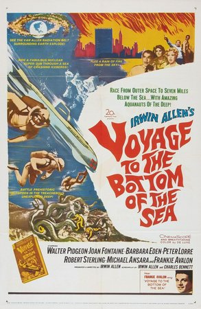 Voyage to the Bottom of the Sea, Walter Pidgeon,Joan Fontaine,Peter Lorre,Barbara Eden,Robert Sterling,Michael Ansara,Frankie Avalon,Regis Toomey,John Litel,Howard McNear