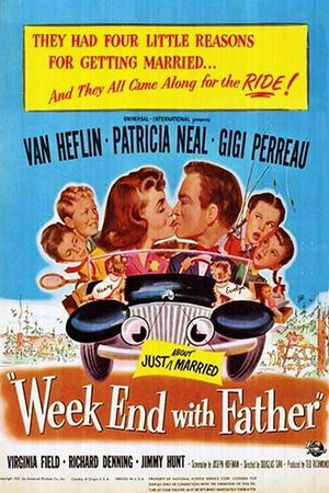 Weekend with Father, Van Heflin,Patricia Neal,Gigi Perreau,Virginia Field,Richard Denning,Jimmy Hunt,Janine Perreau,Tommy Rettig,Gary Pagett,Frances Williams