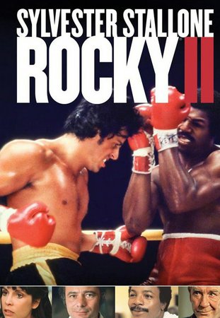 Rocky II, Sylvester Stallone,Talia Shire,Burt Young,Carl Weathers,Burgess Meredith,Tony Burton,Joe Spinell,Leonard Gaines,Sylvia Meals,Frank McRae