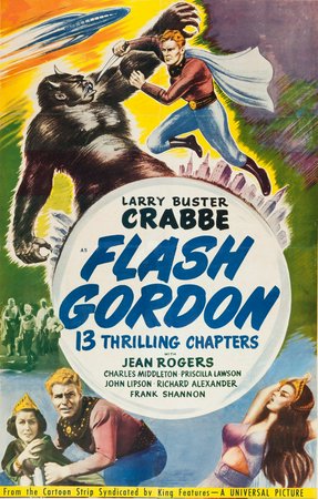 Flash Gordon, Buster Crabbe,Charles Middleton,Priscilla Lawson,Frank Shannon,John Lipson,Theodore Lorch,James Pierce,Earl Askam,George Cleveland
