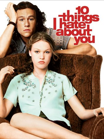 10 Things I Hate About You, Larisa Oleynik,Julia Stiles,Heath Ledger,Andrew Keegan,Joseph Gordon-Levitt,David Krumholtz,Susan May Pratt,Gabrielle Union,Larry Miller,Daryl Mitchell