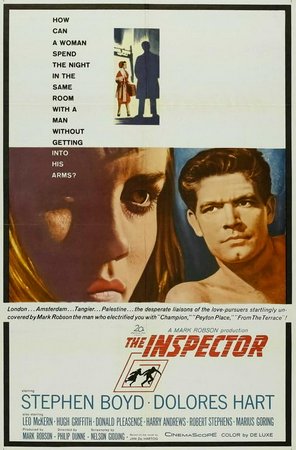 The Inspector, Stephen Boyd,Dolores Hart,Hugh Griffith,Leo McKern,Donald Pleasence,Harry Andrews,Robert Stephens,Marius Goring,Finlay Currie,Harold Goldblatt