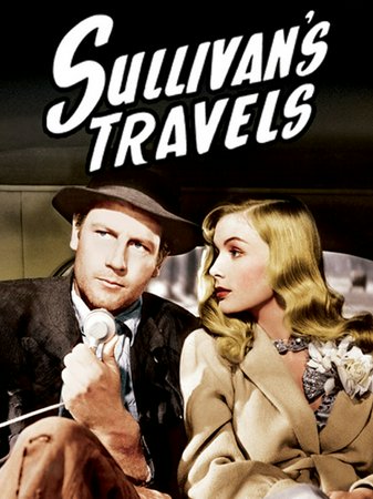 Sullivan's Travels, Joel McCrea,Veronica Lake,Robert Warwick,Franklin Pangborn,William Demarest,Porter Hall,Byron Foulger,Margaret Hayes,Robert Greig,Eric Blore