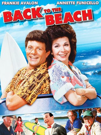 Back to the Beach, Frankie Avalon,Annette Funicello,Demian Slade,Lori Loughlin,Tommy Hinkley,Connie Stevens,John Calvin,Joe Holland,David Bowe,Paul Reubens