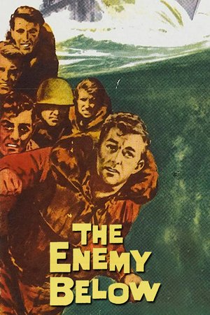 The Enemy Below, Robert Mitchum,Curt Jürgens,David Hedison,Theodore Bikel,Russell Collins,Kurt Kreuger,Frank Albertson,Biff Elliot,Alan Dexter,Doug McClure