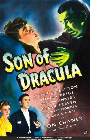 Son of Dracula, Lon Chaney Jr.,Louise Allbritton,Robert Paige,Evelyn Ankers,Frank Craven,J. Edward Bromberg,Samuel S. Hinds,Adeline De Walt Reynolds,Pat Moriarity,Etta McDaniel