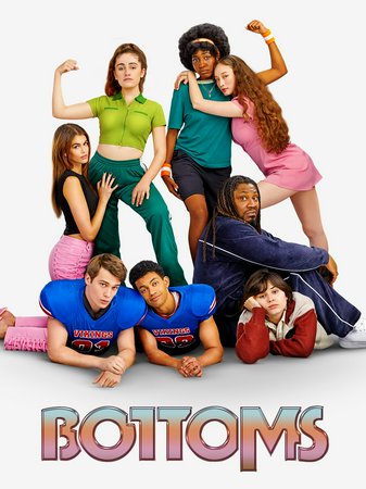 Bottoms, Ayo Edebiri,Dagmara Dominczyk,Ruby Cruz,Kaia Gerber,Nicholas Galitzine,Rachel Sennott,Havana Rose Liu,Punkie Johnson,Wayne Pére,Lacey Dover
