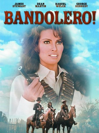 Bandolero!, James Stewart,Dean Martin,George Kennedy,Raquel Welch,Andrew Prine,Clint Ritchie,Denver Pyle,Tom Heaton,Ruby Diaz,Sean McClory