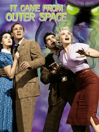 It Came From Outer Space, Richard Carlson,Barbara Rush,Joe Sawyer,Kathleen Hughes,Charles Drake,Russell Johnson,Dave Willock,Alan Dexter,George Eldredge,Brad Jackson