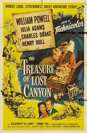 The Treasure of Lost Canyon, William Powell,Tommy Ivo,Charles Drake,Julia Adams,Henry Hull,Rosemary DeCamp,Chubby Johnson,John Doucette,Marvin Press,Frank Wilcox