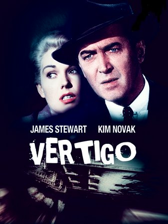 Vertigo, James Stewart,Kim Novak,Barbara Bel Geddes,Tom Helmore,Ellen Corby,Henry Jones,Mollie Dodd,Raymond Bailey,Lee Patrick,Paul Bryar