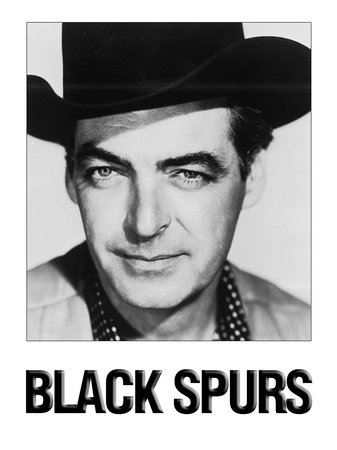 Black Spurs, Rory Calhoun,Linda Darnell,Scott Brady,Lon Chaney, Jr.,DeForest Kelley,Bruce Cabot,Richard Arlen,Terry Moore,Patricia Owens,James Best