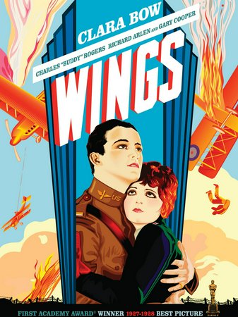 Wings, Clara Bow,Charles 'Buddy' Rogers,Richard Arlen,Gary Cooper,Jobyna Ralston,Arlette Marchal,El Brendel,Gunboat Smith,Richard Tucker,Julia Swayne Gordon