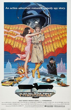 Condorman, Michael Crawford,Oliver Reed,Barbara Carrera,James Hampton,Jean-Pierre Kalfon,Dana Elcar,Vernon Dobtcheff,Robert Arden