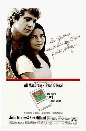 Love Story, Ali MacGraw,Ryan O'Neal,John Marley,Ray Milland,Russell Nype,Tommy Lee Jones,Robert Modica,Katherine Balfour,Sudie Bond,Walker Daniels