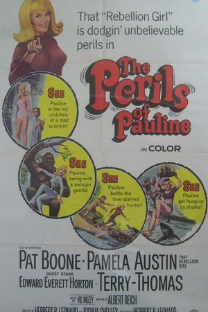 The Perils of Pauline, Pamela Austin,Pat Boone,Terry-Thomas,Hamilton Camp,Edward Everett Horton,Doris Packer,Kurt Kasznar,Vito Scotti,Leon Askin,Aram Katcher