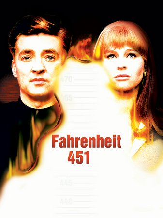 Fahrenheit 451, Oskar Werner,Julie Christie,Cyril Cusack,Anton Diffring,Ann Bell,Caroline Hunt,Anna Palk,Jeremy Spenser,Bee Duffell,Gillian Lewis