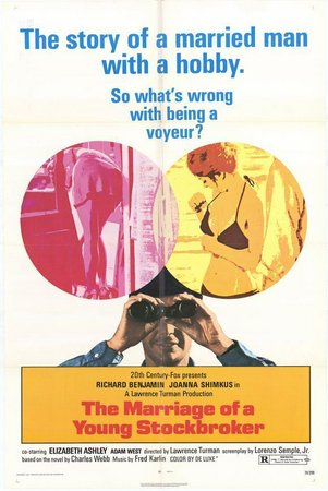 The Marriage of a Young Stockbroker, Richard Benjamin,Joanna Shimkus,Elizabeth Ashley,Adam West,Patricia Barry,Tiffany Bolling,Ed Prentiss,William Forrest,Lee Grant,Johnny Scott Lee
