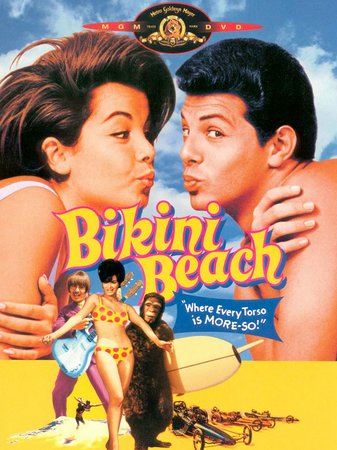 Bikini Beach, Frankie Avalon,Annette Funicello,Martha Hyer,Don Rickles,John Ashley,Harvey Lembeck,Keenan Wynn,Jody McCrea,Candy Johnson,Danielle Aubrey