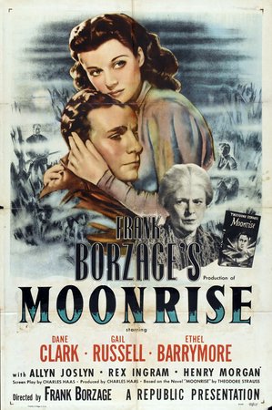 Moonrise, Dane Clark,Gail Russell,Ethel Barrymore,Allyn Joslyn,Rex Ingram,Harry Morgan,David Street,Selena Royle,Harry Carey Jr.,Irving Bacon