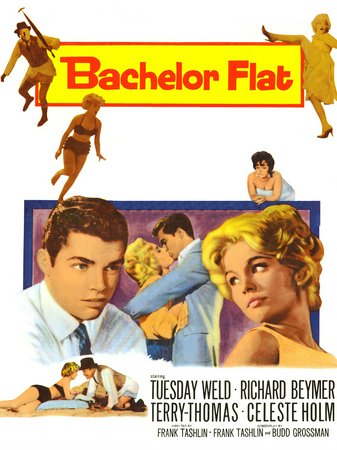 Bachelor Flat, Terry-Thomas,Richard Beymer,Tuesday Weld,Celeste Holm,Francesca Bellini,Howard McNear,Ann Del Guercio,Roxanne Arlen,Alice Reinheart,Stephen Bekassy