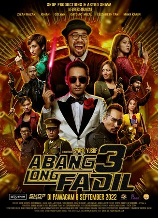 ABANG LONG FADIL 3, Zizan Razak, Johan Raja Lawak, Elizabeth Tan