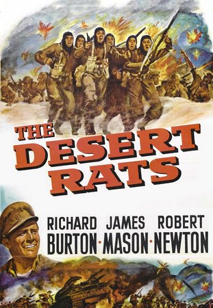 The Desert Rats, Richard Burton,Robert Newton,James Mason,Robert Douglas,Torin Thatcher,Chips Rafferty,Charles 