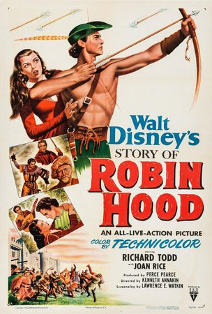 The Story of Robin Hood and His Merrie Men, Richard Todd,Joan Rice,Peter Finch,James Hayter,James Robertson Justice,Martita Hunt,Bill Owen,Hubert Gregg,Michael Hordern,Patrick Barr