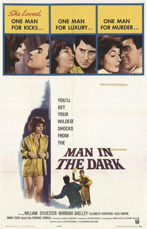 Man in the Dark, William Sylvester,Barbara Shelley,Alex Davion,Elizabeth Shepherd,Mark Eden,Ronnie Carroll,Barry Aldis,Edward Evans,Frank Forsyth,Joy Allen