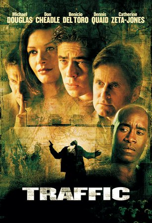 Traffic, Benicio Del Toro,Catherine Zeta-Jones,Erika Christensen,Don Cheadle,Jacob Vargas,Miguel Ferrer,Luis Guzman,Christopher Grace,Tomás Milian,Amy Irving