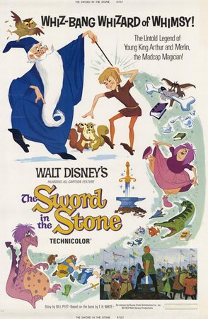 The Sword in the Stone, Karl Swenson,Martha Wentworth,Alan Napier,Rickie Sorensen,Sebastian Cabot,Junius Matthews,Norman Alden,Vera Vague,Ginny Tyler,Richard Reitherman
