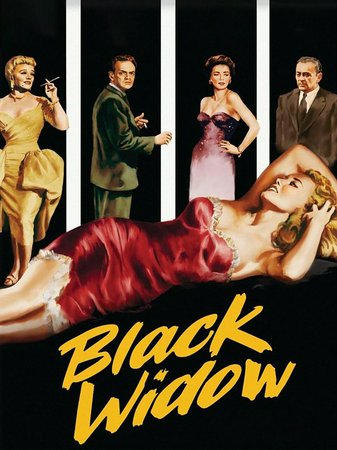 Black Widow, Ginger Rogers,Van Heflin,George Raft,Gene Tierney,Peggy Ann Garner,Reginald Gardiner,Virginia Leith,Otto Kruger,Cathleen Nesbitt,Skip Homeier