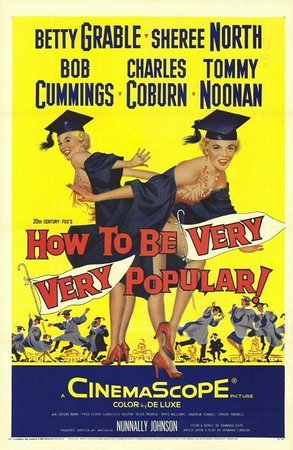 How to Be Very, Very Popular, Betty Grable,Sheree North,Robert Cummings,Charles Coburn,Tommy Noonan,Orson Bean,Fred Clark,Charlotte Austin,Alice Pearce,Rhys Williams