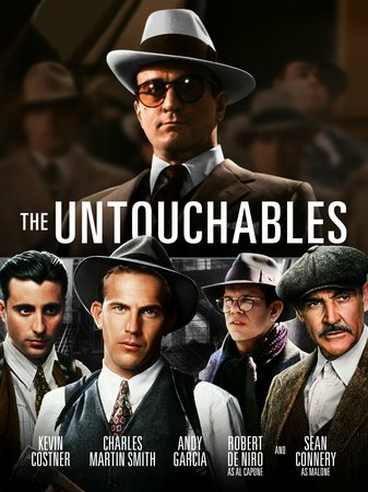 The Untouchables, Sean Connery,Kevin Costner,Robert De Niro,Andy Garcia,Charles Martin Smith,Richard Bradford,Jack Kehoe,Brad Sullivan,Billy Drago,Patricia Clarkson