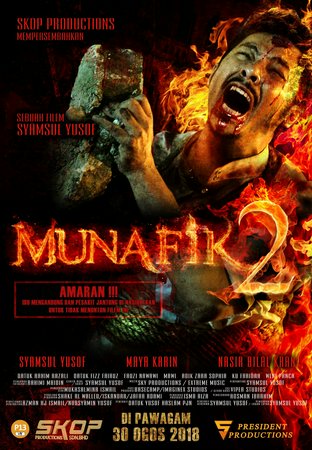 Munafik 2, Syamsul Yusof,Maya Karin,Nasir Bilal Khan,Fizz Fairuz,Mawi,Fauzi Nawawi,Rahim Razali,Ku Faridah