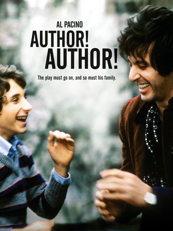 Author! Author!, Al Pacino,Dyan Cannon,Tuesday Weld,Alan King,Bob Dishy,Ray Goulding,Eric Gurry,Elva Leff,B.J. Barie,Ari Meyers