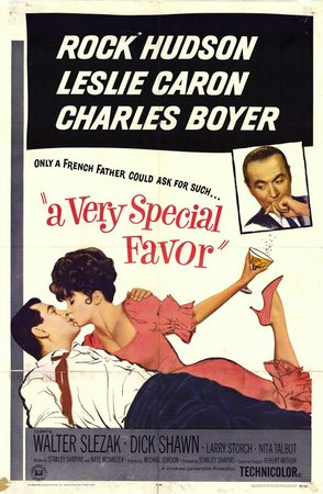 A Very Special Favor, Rock Hudson,Leslie Caron,Charles Boyer,Dick Shawn,Walter Slezak,Larry Storch,Nita Talbot,Norma Varden,George Furth,Marcel Hillaire