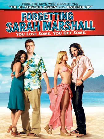 Forgetting Sarah Marshall, Jason Segel,Mila Kunis,Kristen Bell,Russell Brand,Bill Hader,Jonah Hill,Liz Cackowski,Jack McBrayer,Jason Bateman,William Baldwin