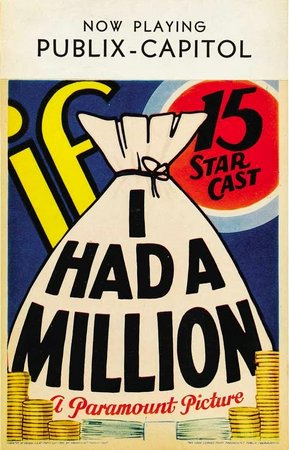 If I Had a Million, Charles Laughton,George Raft,Jack Oakie,Richard Bennett,Charlie Ruggles,Alison Skipworth,W.C. Fields,Mary Boland,Roscoe Karns,May Robson