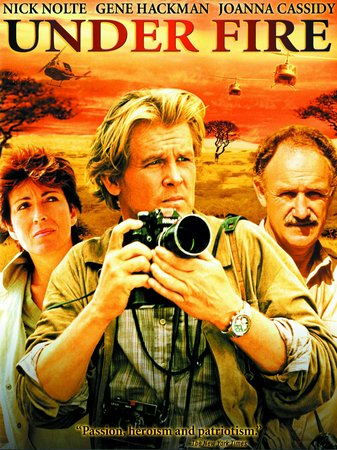 Under Fire, Nick Nolte,Joanna Cassidy,Gene Hackman,Ed Harris,Richard Masur,Rene Enriquez,Hamilton Camp,Alma Martínez,Holly Palance,Ella Laboriel