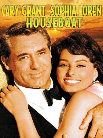 Houseboat, Cary Grant,Sophia Loren,Martha Hyer,Harry Guardino,Eduardo Ciannelli,Murray Hamilton,Mimi Gibson,Paul Petersen,Charles Herbert,Madge Kennedy