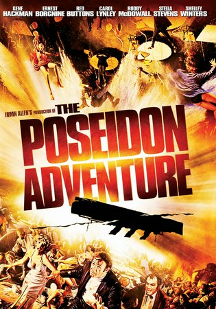 The Poseidon Adventure, Gene Hackman,Ernest Borgnine,Shelley Winters,Jack Albertson,Red Buttons,Carol Lynley,Roddy McDowall,Stella Stevens,Leslie Nielsen,Pamela Sue Martin