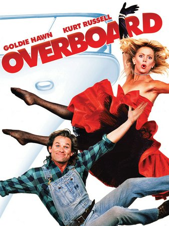 Overboard, Goldie Hawn,Kurt Russell,Edward Herrmann,Katherine Helmond,Roddy McDowall,Jared Rushton,Jeffrey Wiseman,Brian Price,Jamie Wild,Frank Campanella