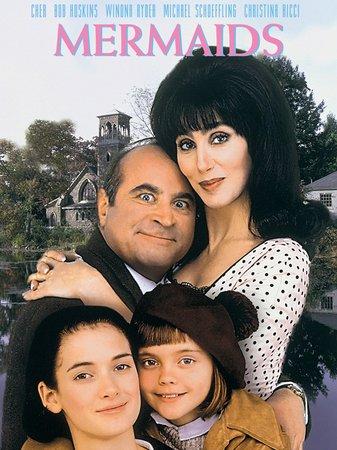 Mermaids, Winona Ryder,Cher,Bob Hoskins,Michael Schoeffling,Christina Ricci,Caroline McWilliams,Jan Miner,Betsey Townsend,Richard McElvain,Paula Plum