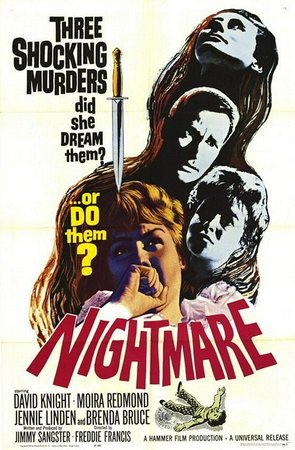 Nightmare, Jennie Linden,David Knight,Moira Redmond,Brenda Bruce,George A. Cooper,Irene Richmond,John Welsh,Timothy Bateson,Clytie Jessop,Hedger Wallace